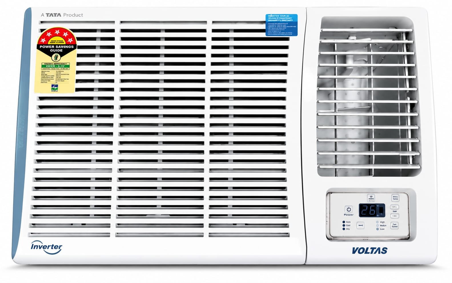 VOLTAS INVERTER WINDOW  AC 1.5 TON 5 STAR